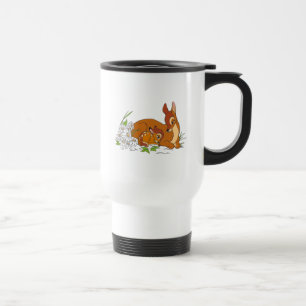 Mug De Voyage Bambi Se Repose Avec Sa Mère