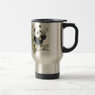 Mug De Voyage Bambou mignon de dessin au crayon d'ours panda