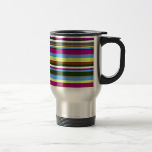 Mug De Voyage Bande de concepteur Customisé coloré