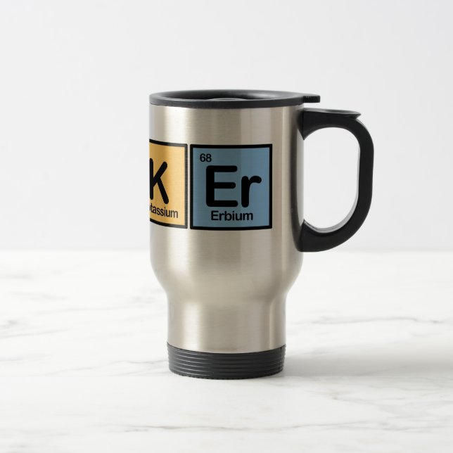 Mug De Voyage Banquier fait d'éléments (Droit)
