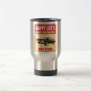 Mug De Voyage Barracuda 1970 de Plymouth