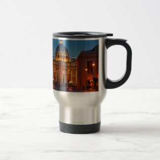 Mug De Voyage Basilique Saint-Pierre dans le Rome - l'Italie