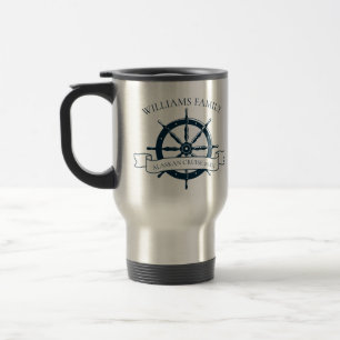 Mug De Voyage Bateau de croisière en famille sur mesure Ile de v