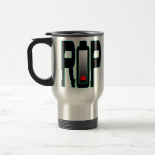Mug De Voyage Batterie RIP Voyage/Mug de navette