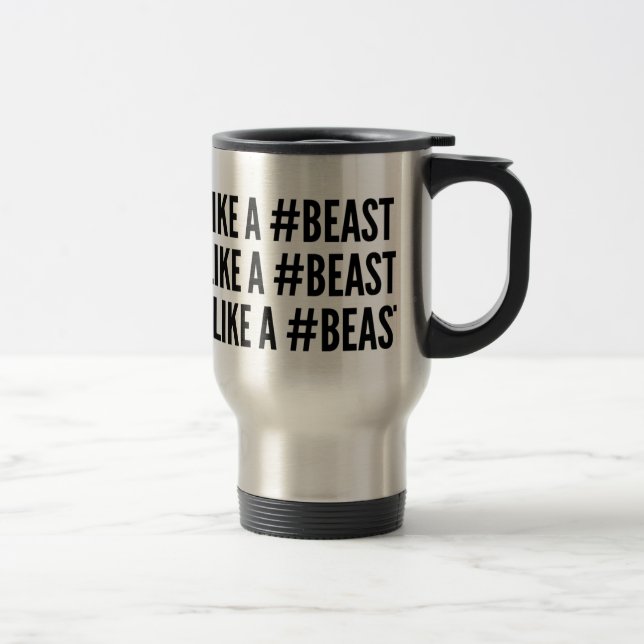 MUG DE VOYAGE #BEAST (Droit)