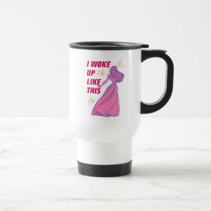 Mug De Voyage Beauté Dormante "Je Me Suis Réveillé Comme Ça"