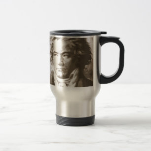Mug De Voyage Beethoven À Sepia