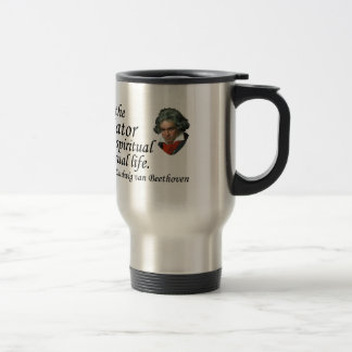 Mug De Voyage Beethoven sur la musique