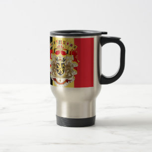 Mug De Voyage Belgium Flag & COA