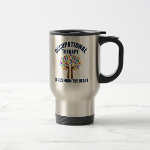 Mug De Voyage Belle citation de l'arbre d'ergothérapie