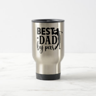 Mug De Voyage Best Dad by Par - Hommage au golf