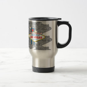 Mug De Voyage Bienvenue à Fabulous Las Vegas