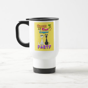 Mug De Voyage Bienvenue À Quatre Legs Party