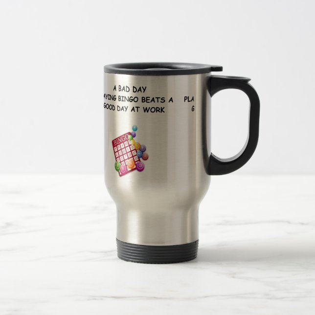 Mug De Voyage bingo-test (Droit)