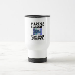 Mug De Voyage Biologiste marin Biologie marine