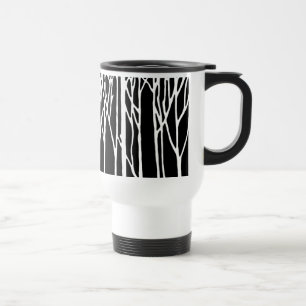 Mug De Voyage Birch Forest par Leslie Peppers
