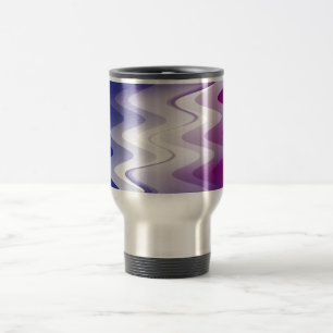 Mug De Voyage Bleu violet blanc