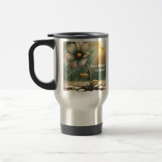 Mug De Voyage Blooming in Adversity – Floral Art