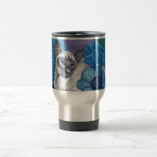 Mug De Voyage Blue Point Siamese Chat
