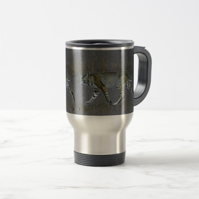 Mug De Voyage Bobcat (Devant droit)
