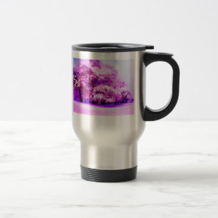 MUG DE VOYAGE BOIS D'HIVER DANS LA NEIGE