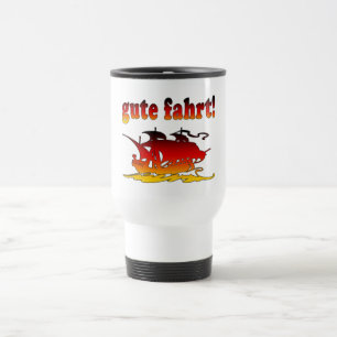 Mug De Voyage Bon voyage de Gute Fahrt dans le voyage allemand