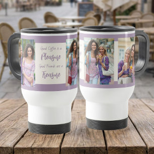Mug De Voyage Bonne Café Bonnes Amies Photo de Meilleure Amie