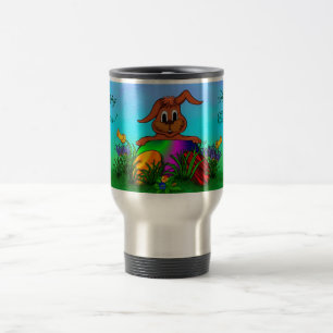 Mug De Voyage Bonne Pâques ! Lapin de Pâques