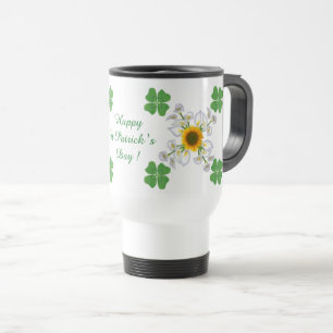 Mug De Voyage Bonne Saint Patrick ! Clover avec Calla