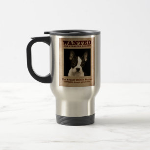 Mug De Voyage Boston plein d'entrain Terrier