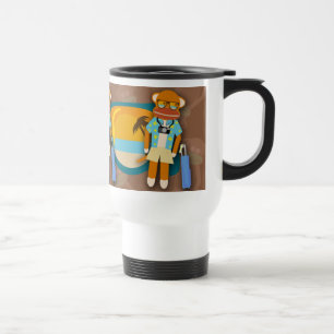 Mug De Voyage Boug Deluxe de singe de Choc Voyageur