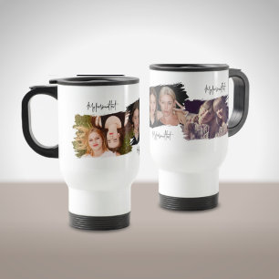 Mug De Voyage Boug thermique avec plein de souvenirs pour cet ét