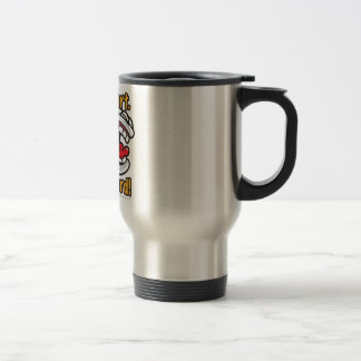 Mug De Voyage Boule de golf drôle dure de bande dessinée