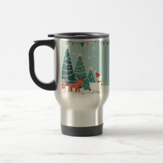 Mug De Voyage bouteille commémorative de Noël