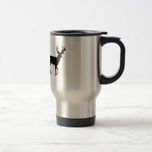 Mug De Voyage Bowhunter dans des cerfs communs de tir de