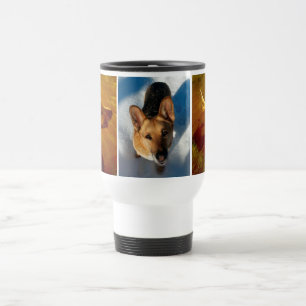 Mug De Voyage Brille sur moi et neige berger allemand boug de vo