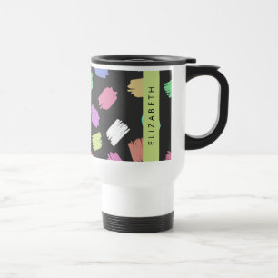 Mug De Voyage Brosse à peinture, Trucs à pinceau colorés, Votre