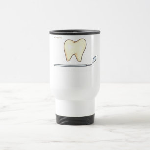 Mug De Voyage Brosse dentaire douce de miroir de dent