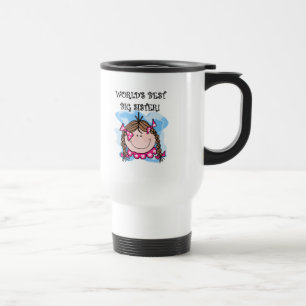 Mug De Voyage Brunette World's Best Big Sister Tshirts and Gifts