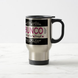 Mug De Voyage Bunco, petit pain, conversation, rire dans le