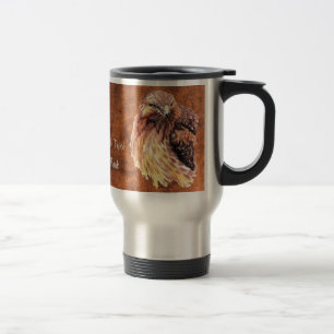 Mug De Voyage Buse à queue rouge - Boue d'oiseaux
