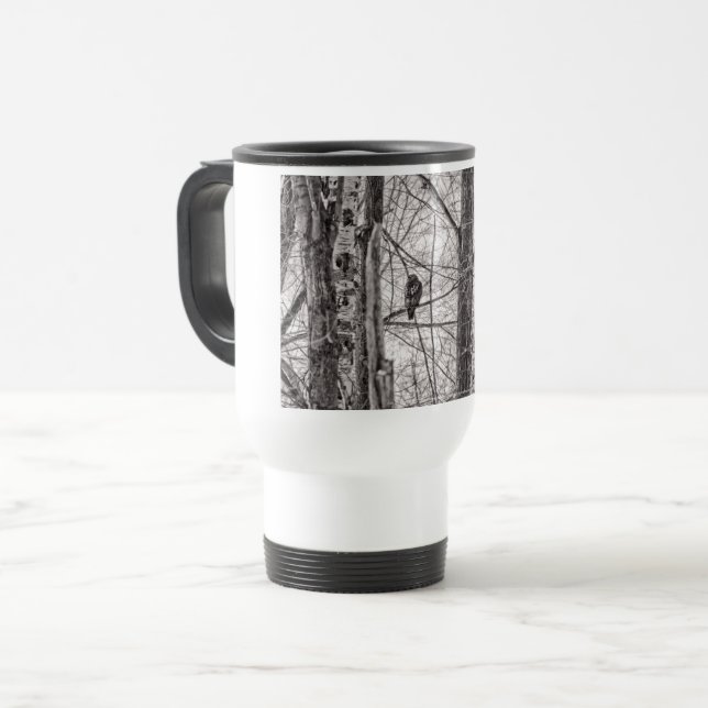 Mug De Voyage Buse à queue rousse P8443 (Devant gauche)
