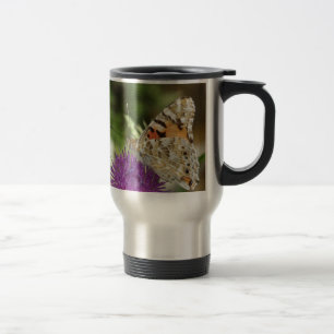 Mug De Voyage Butterfy Acier Inoxydable Voyage/Mug Commutateur