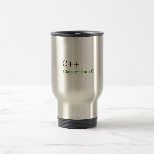 Mug De Voyage C++: Plus chic que C (Centre)