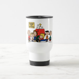 Mug De Voyage cacahuètes Le bonheur est d'être l'un des gangs