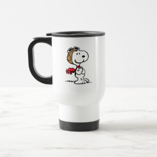 Mug De Voyage cacahuètes Snoopy L'As Volant