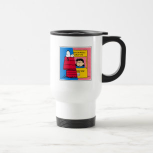 Mug De Voyage cacahuètes Snoopy & Lucy Half & Half