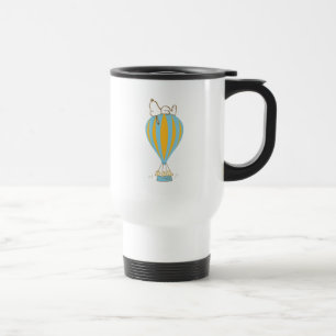Mug De Voyage cacahuètes Snoopy & Woodstock Hot Air Balloon