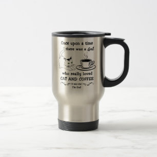 Mug De Voyage CADEAU DE CAFÉ ET DE CAFÉ, Cadeau de chat mignon