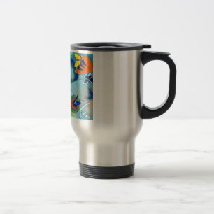 Mug De Voyage Cadeau de mosaïque papillon